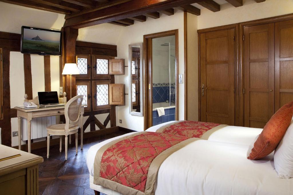 Mont-Saint-Michel Auberge Saint Pierre חדר תמונה